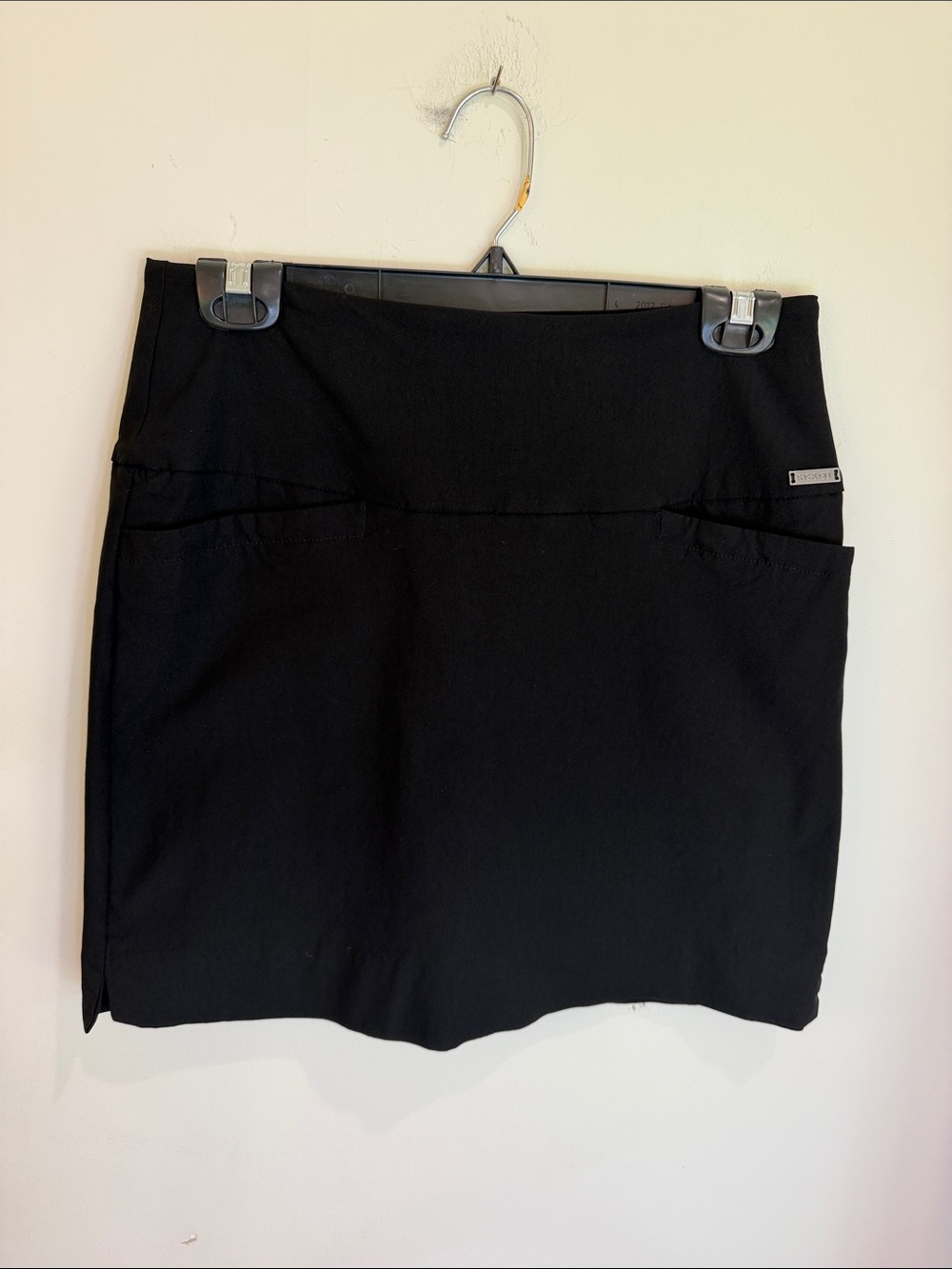 Black Women's Straight Skirt - Classic Professional Style